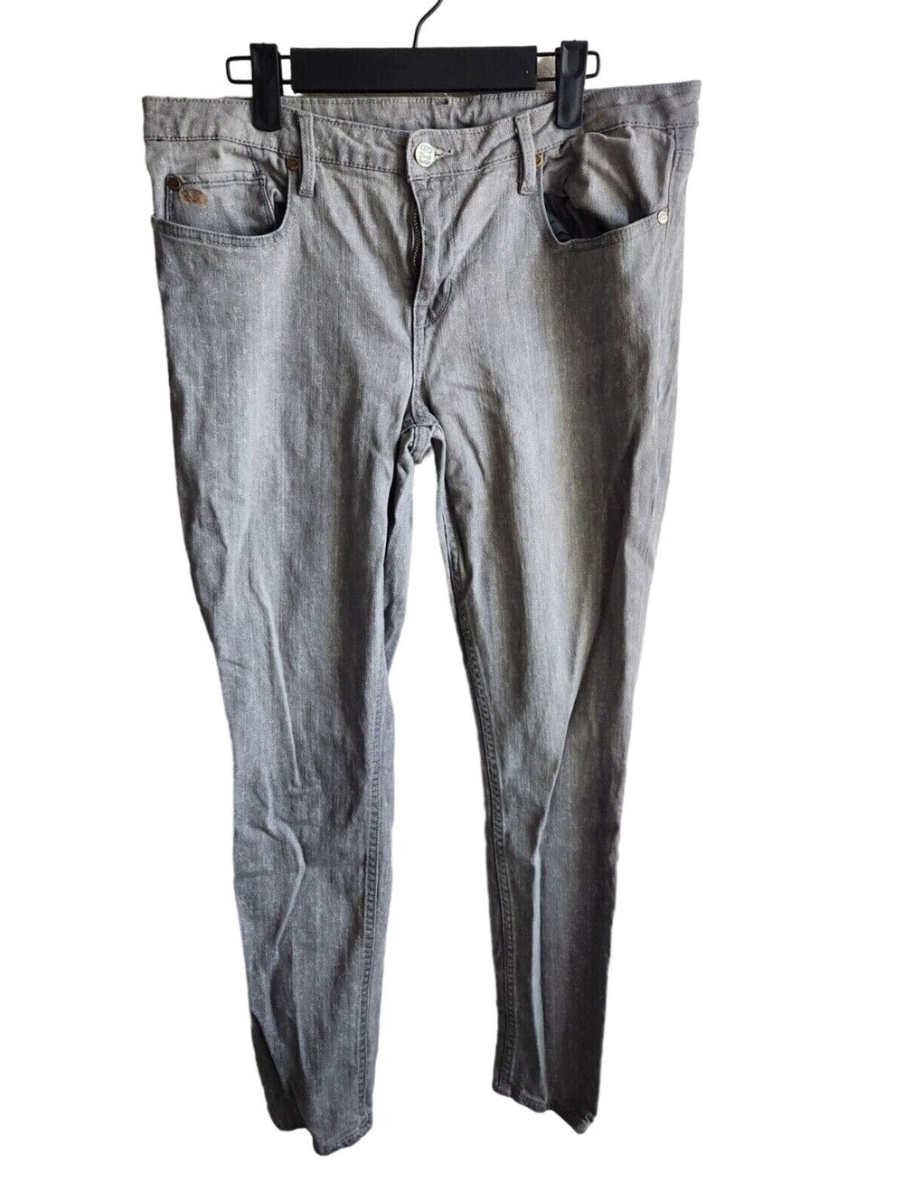 QSD Womens Sz 31 Skinny Jeans Solid Gray